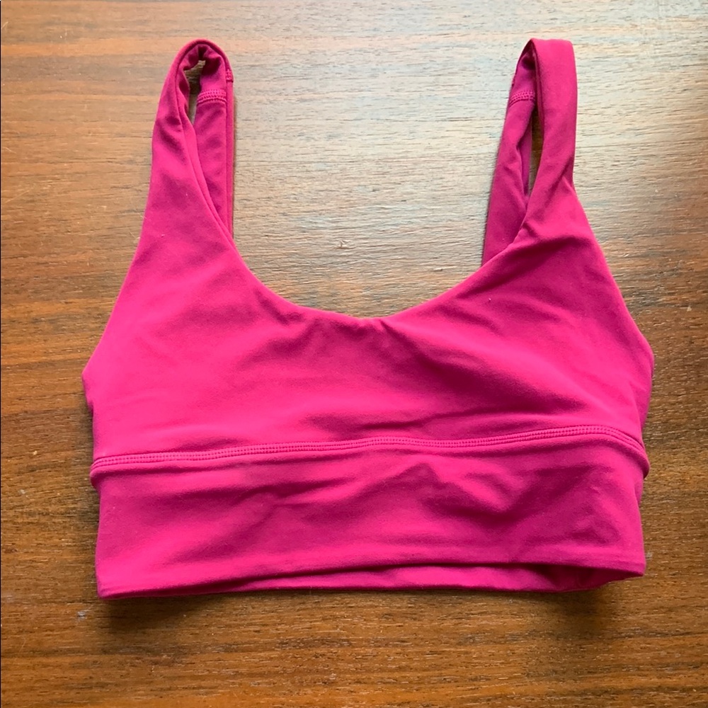 Women's pink/purple lululemon Sports Bra